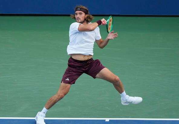 Tsitsipas en 8es de finale à New York, une première