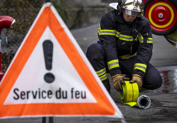 Environ 250 bovins périssent dans un incendie à Palézieux