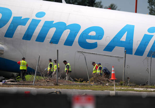 Miami: Amazon suspend l'opérateur de l'avion-cargo accidenté