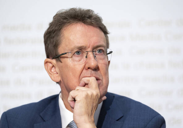 Un retraité condamné pour avoir menacé Albert Rösti