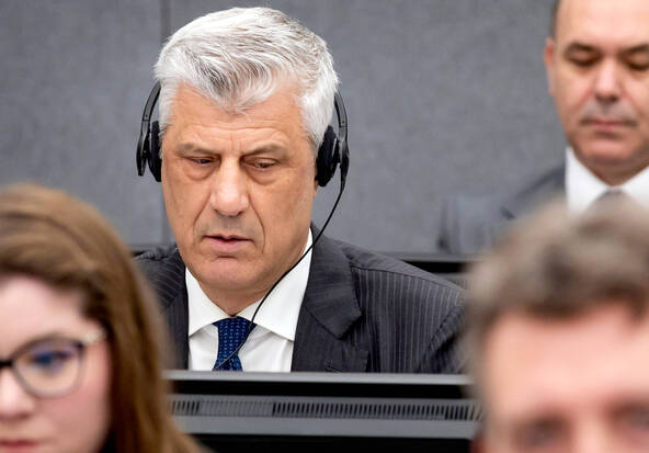 L'ex-président du Kosovo Hashim Thaçi condamné à 25 ans de prison