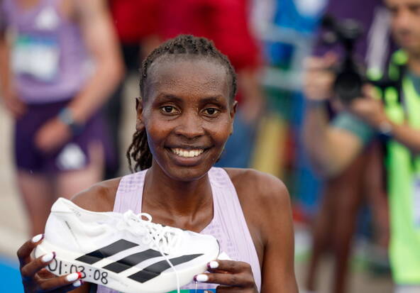 Un record du monde et un record personnel sur le semi-marathon