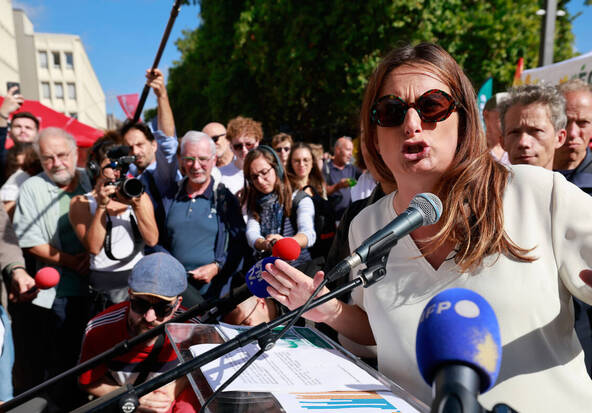 France: une candidate à la présidentielle accouche, une première