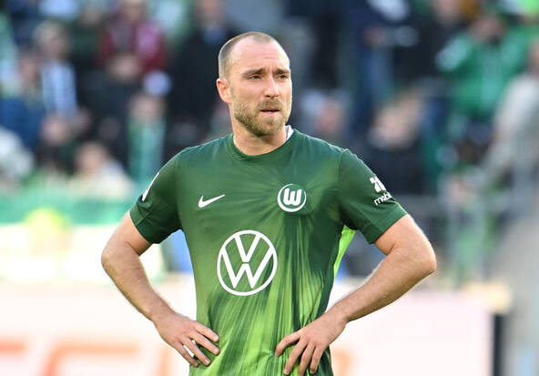 Christian Eriksen résilie son contrat avec Wolfsburg