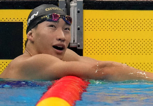 Shin Ohashi établit un nouveau record du monde du 200 m brasse