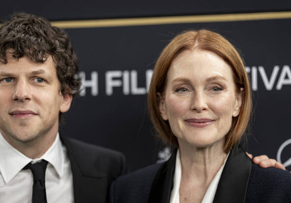 Julianne Moore reçoit le Golden Icon Award à Zurich
