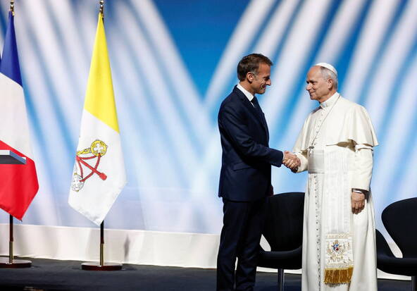 A Metz, le pape Léon XIV en chantre de la paix en Europe