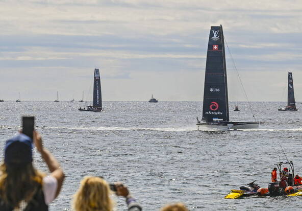 Nicolas Rolaz et Alinghi frustrés au terme des pré-régates