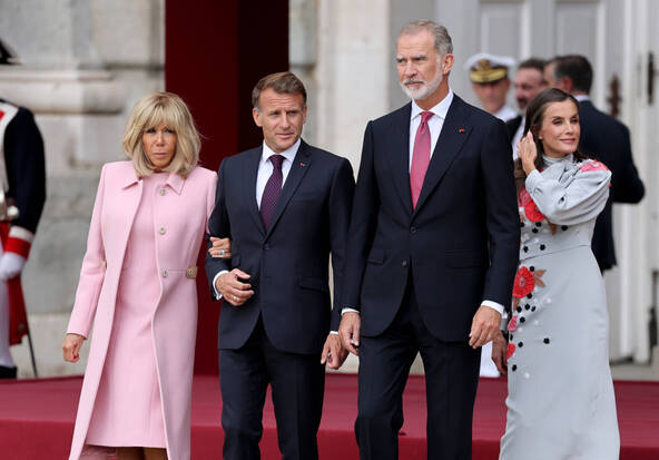 Macron en visite en Espagne pour pousser une « Europe plus forte »