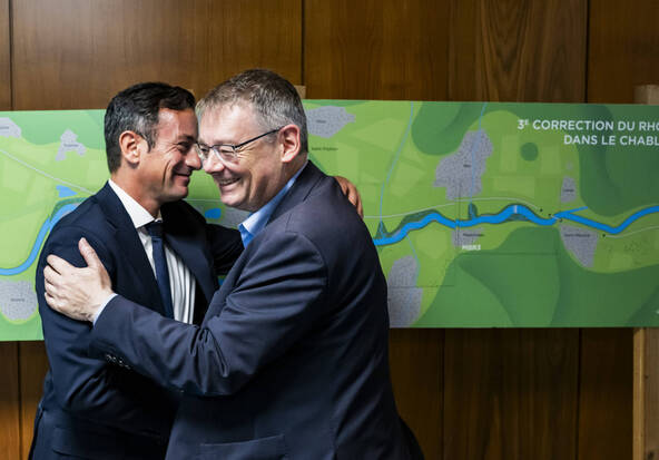 Correction du Rhône: volet prioritaire du Chablais mis à l'enquête