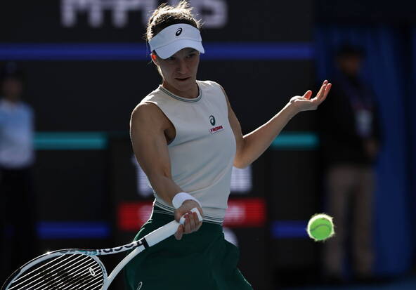 Golubic impuissante face à Noskova