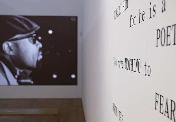 Une « fleur noire » au MCBA avec l'artiste afro-américain Ted Joans