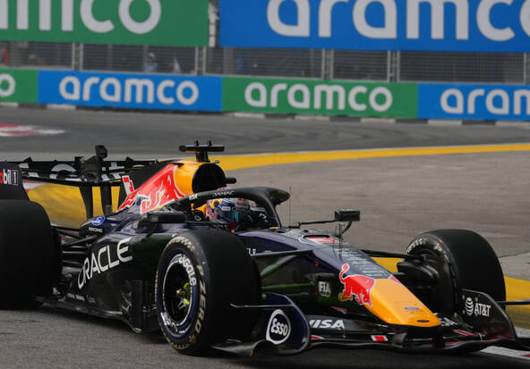 Verstappen en pole position pour le sprint du GP de Singapour
