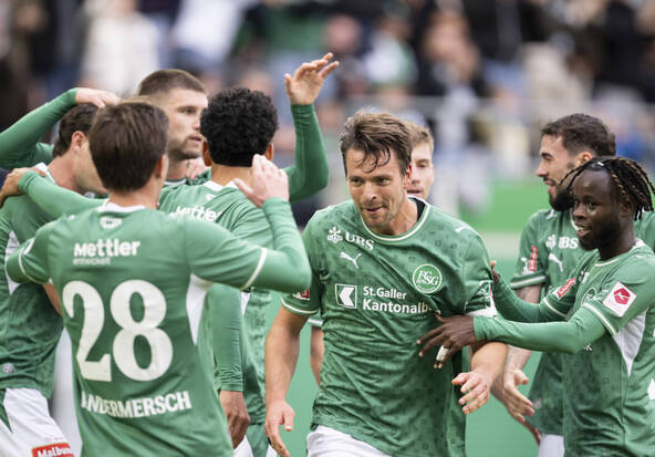 SL: Lausanne défait sur la plus petite des marges à St-Gall