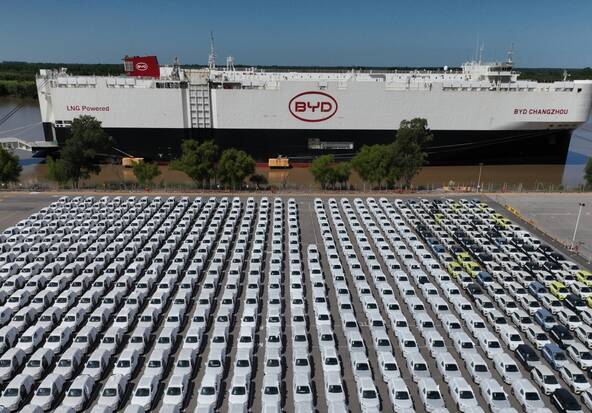 L'UE va plafonner les importations de voitures hybrides chinoises