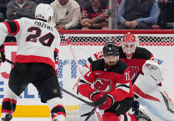 Les Devils rechutent face aux Senators