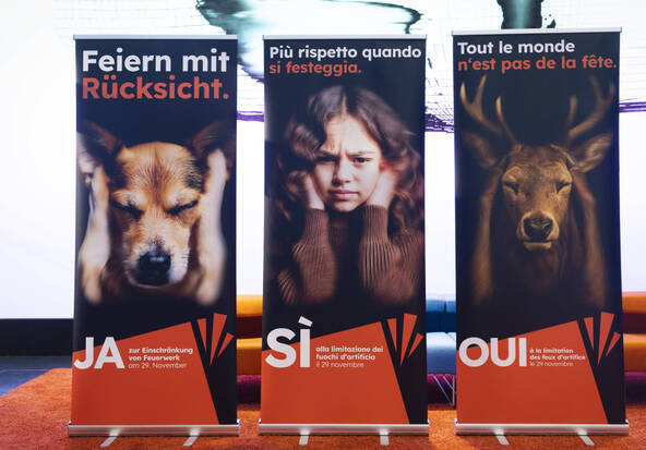 Les défenseurs des animaux veulent limiter les feux d'artifice