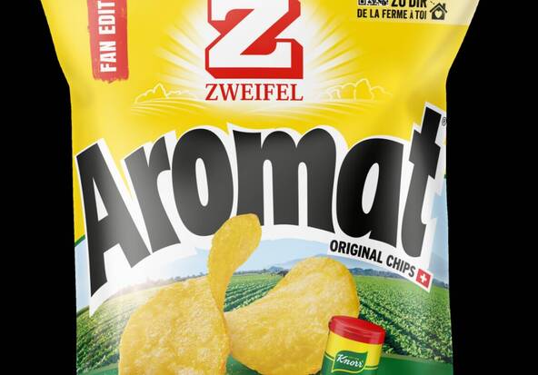 Les chips Zweifel à l'Aromat font leur retour
