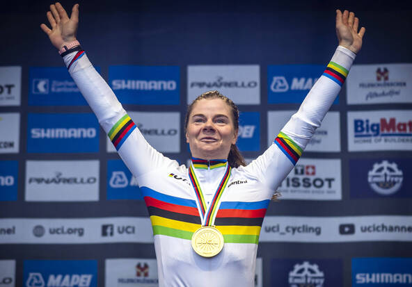 Lotte Kopecky championne du monde de l'élimination