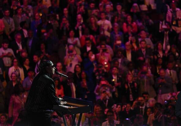 Stevie Wonder fête à Paris les 50 ans de son album culte