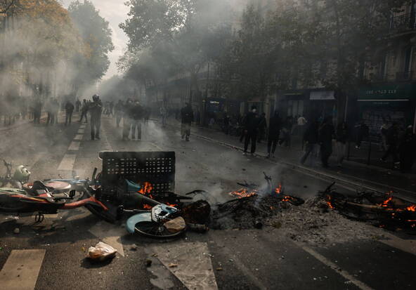La France sonnée au lendemain d'une journée de mobilisation