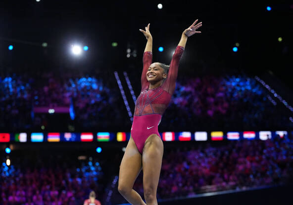 L'Américaine Skye Blakely en or au concours général