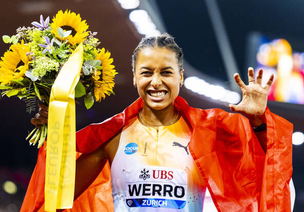 Audrey Werro nommée athlète européenne de l'année