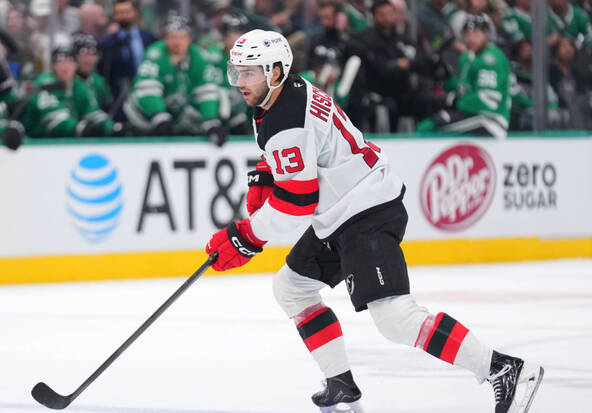 Quatre à la suite pour les Devils, Hischier marque un doublé
