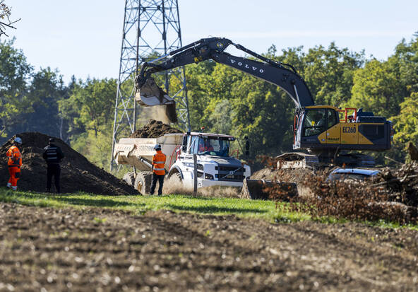 Suspension des travaux de l'A412 rejetée par la justice française