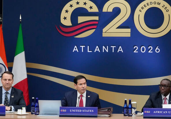 Rubio reçoit ses pairs pour un G20 miné par les conflits