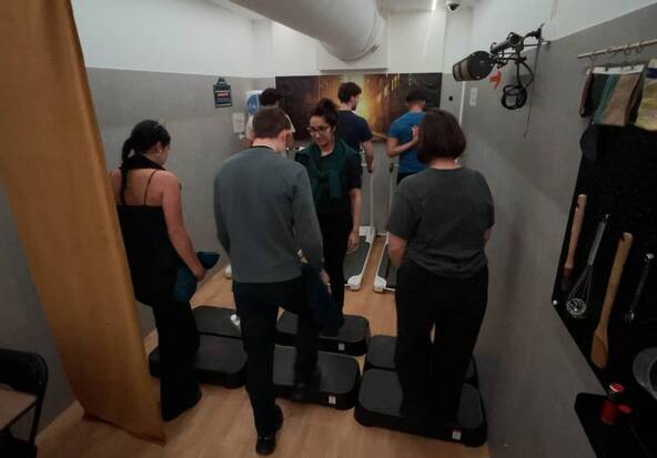 Expérience immersive pour tester la vie à 50 degrés