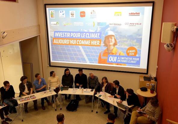 Douze associations genevoises mobilisées pour le fonds climat