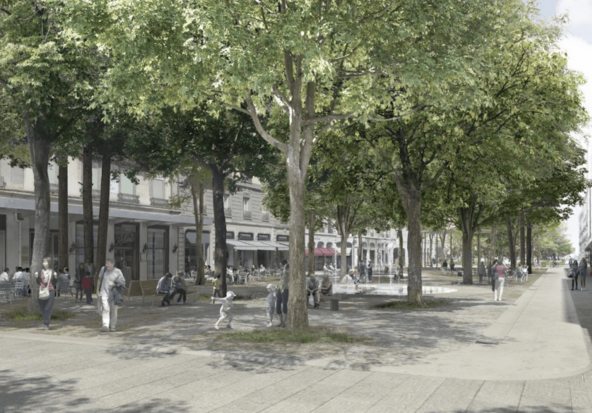 Le quartier de Rive sera vert et piéton