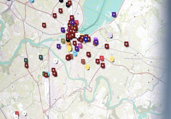 Un site d'extrême gauche publie une «carte aux trésors» de la Genève dorée