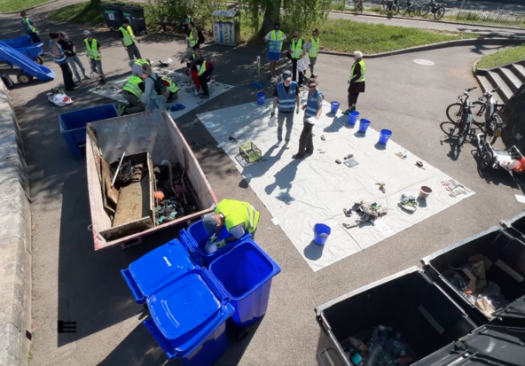 Plus de deux tonnes de déchets ramassées dans le Léman