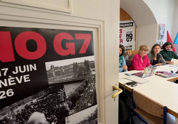 La coalition NoG7 veut manifester autour de la rade de Genève