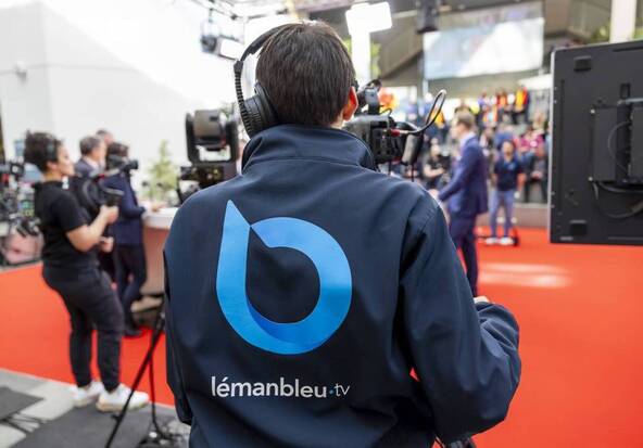 Léman Bleu, première télévision privée suisse en volume d’information