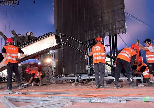 Le cirque Knie prend ses quartiers à Plainpalais