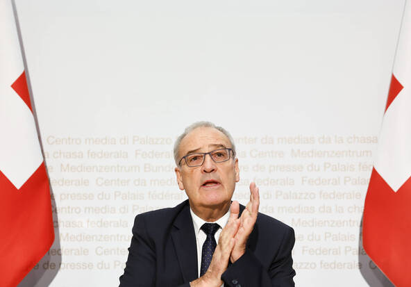 Le conseiller fédéral Guy Parmelin démissionne pour fin décembre
