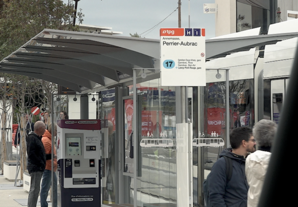 Le tram 17 rapproche Genève du Perrier