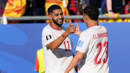 Vainqueur de l'Ecosse, le Maroc se rapproche des 16es de finale