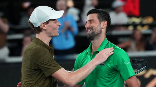 Entre Sinner et Djokovic, un choc au goût de revanche