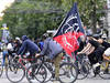 Les manifestants à vélo de Zurich mettent la pédale douce