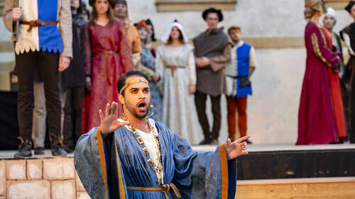 Un opéra historique inédit dans la cour du château de Grandson