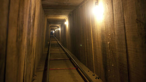 Tunnel dédié au trafic de coke entre la Californie et le Mexique