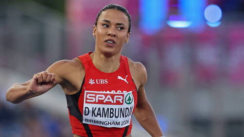 Ditaji Kambundji arrache sa place en finale du 100 m haies