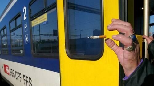 La fumée bannie des trains suisses depuis vingt ans