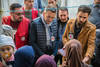 Iraq, Mosul. The President of ICRC Peter Maurer  listened to what the families had experienced during the war and also they talked about their suffering. 02.02.2019 ICRC/Ibrahim Sherkhan
