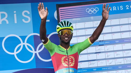 Girmay s'engage pour trois ans avec NSN Cycling Team