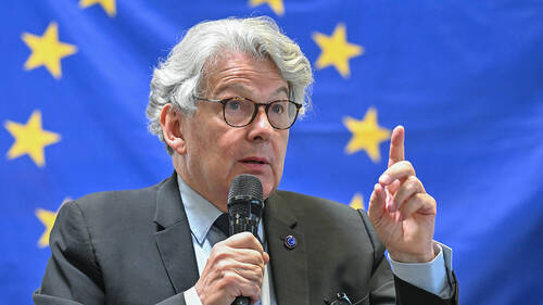 Le Français Thierry Breton quitte la Commission européenne